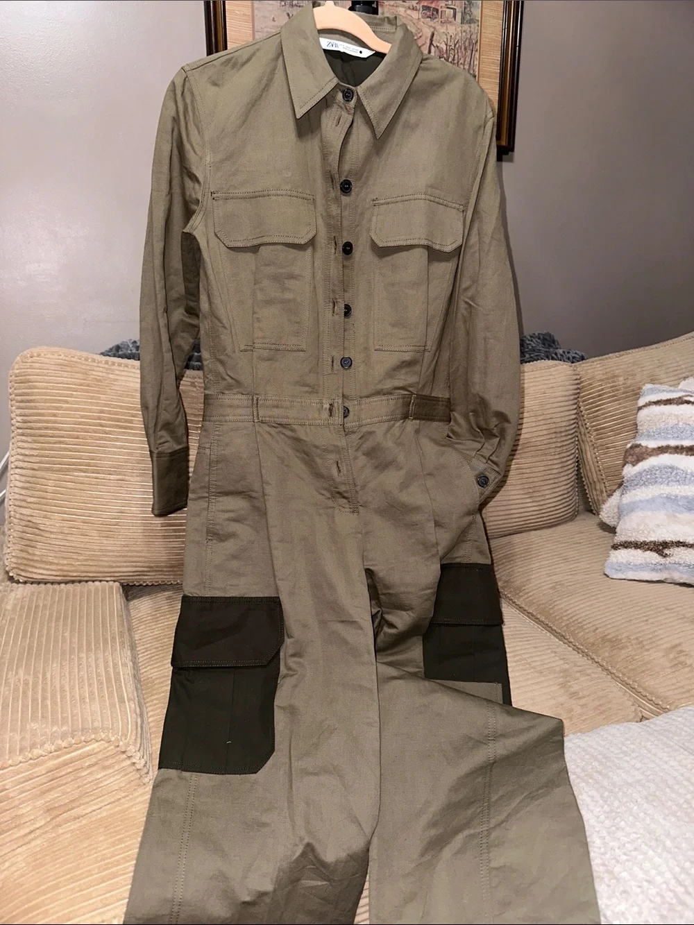 Zara long lapel